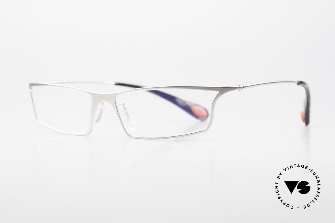 Bugatti 352 Odotype Heston Blumenthal Brille, ergonomischer Rahmen mit Federscharnieren, Passend für Herren