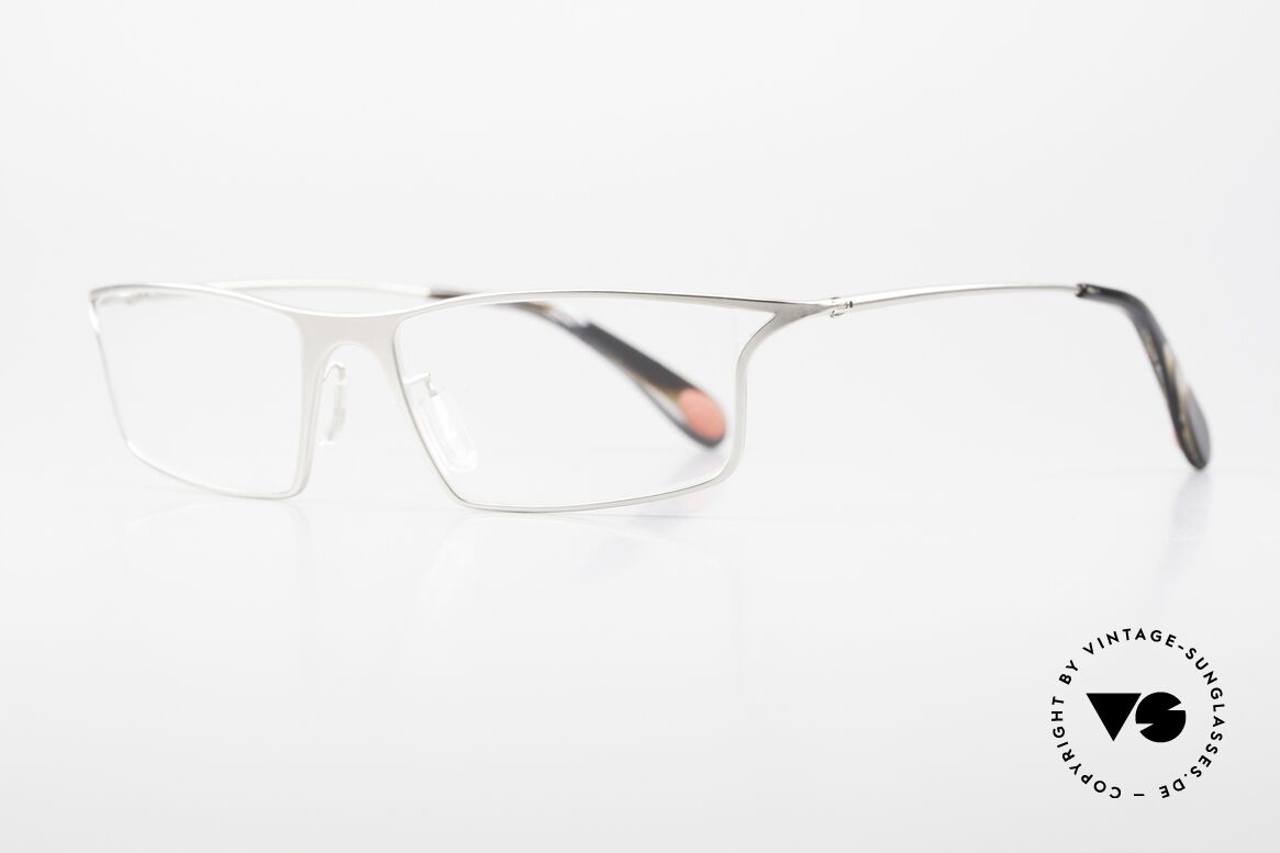 Bugatti 353 Odotype Eckige Vintage Luxus Brille, high-tech Rahmen mit genialer Glaseinfassung, Passend für Herren