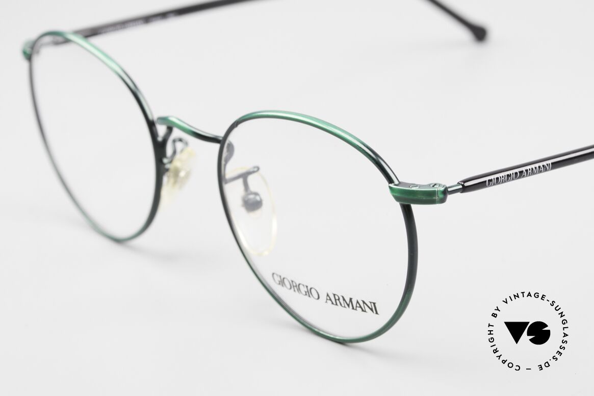 Giorgio Armani 138 Panto Brille Damen & Herren, ein 'intellektuelles / spirituellen' Design; Gr. 47/20, Passend für Herren und Damen