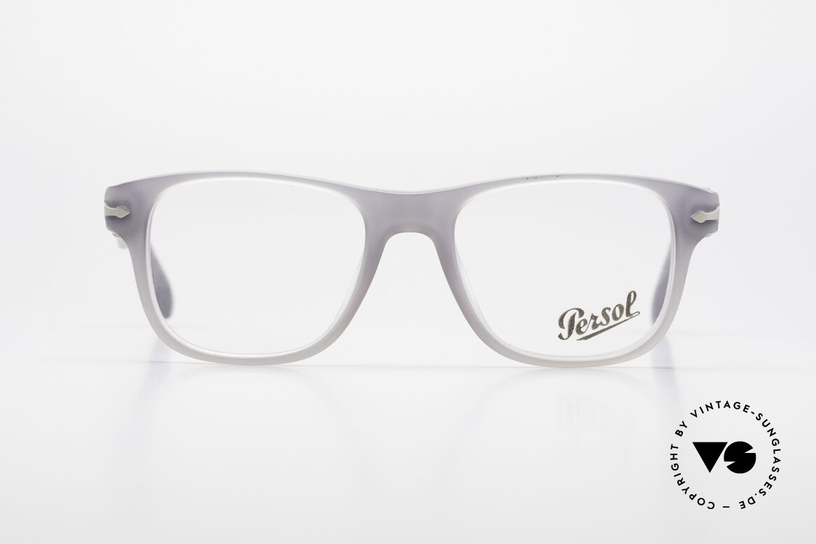 Persol 3051 Zeitlose Designerbrille Unisex, Persol 3051: neue markante Designerbrille, Größe 52/19, Passend für Herren und Damen