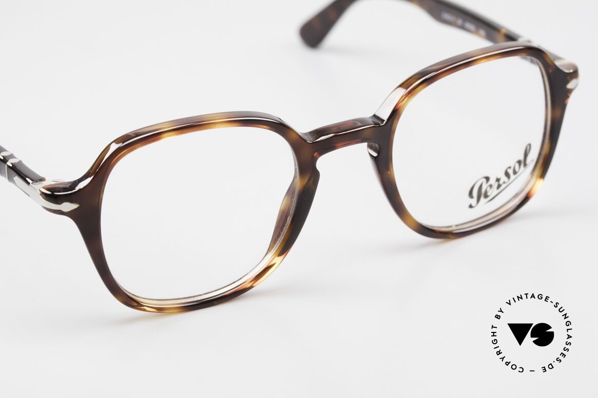 Persol 3142 Designerbrille Eckig Panto, Unisex-Modell, daher passend für Damen & Herren, Passend für Herren und Damen