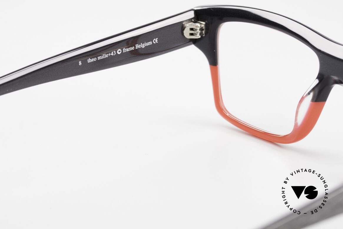 Theo Belgium Mille 43 Designerbrille Damen & Herren, Größe: medium, Passend für Herren und Damen