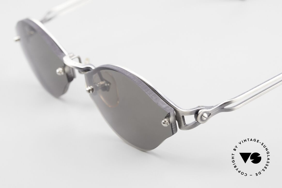 Jean Paul Gaultier 56-7111 Randlose JPG Sonnenbrille 90er, ungetragenes Unikat (wie all unsere vintage Gaultiers), Passend für Herren und Damen