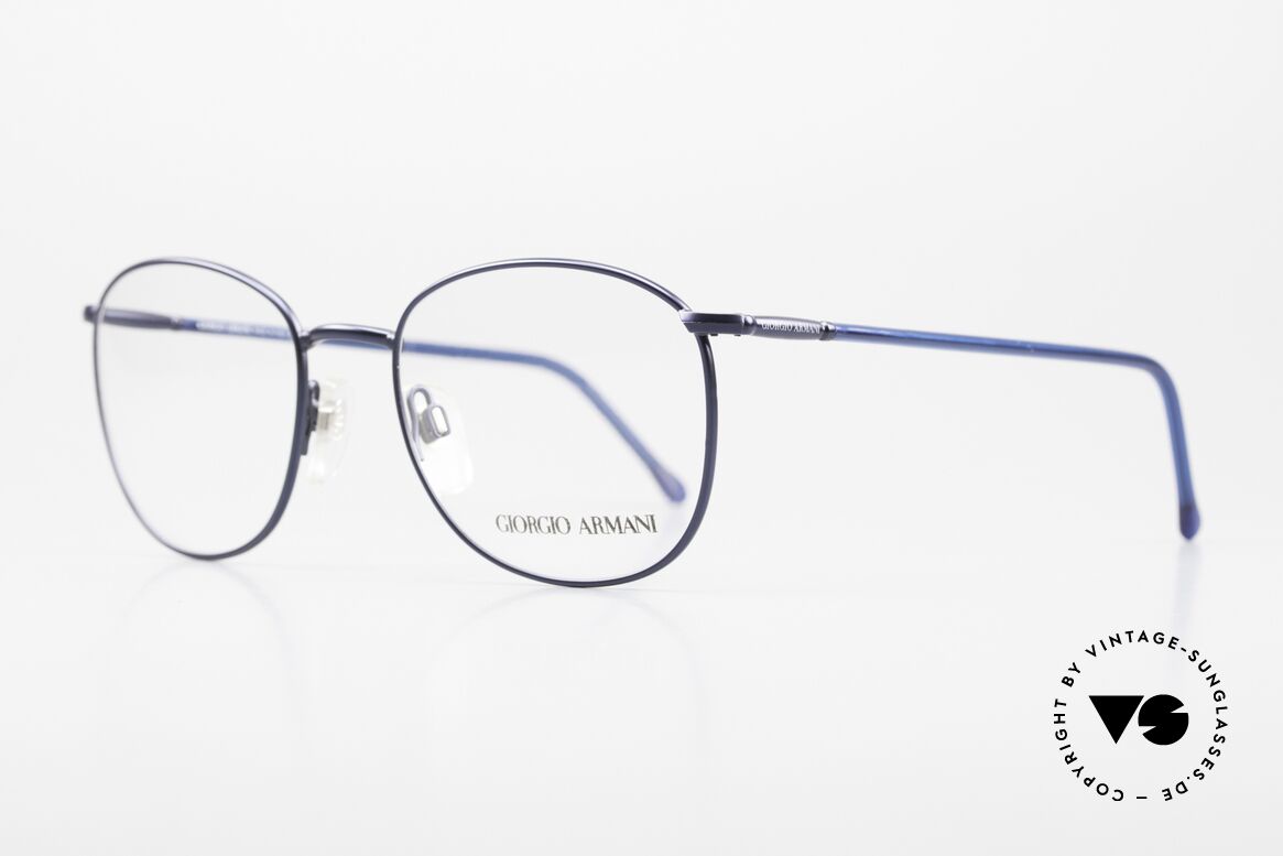 Giorgio Armani 1013 Alte Panto Stil Herrenbrille, sehr interessante Kolorierung in blau & dunkelblau, Passend für Herren