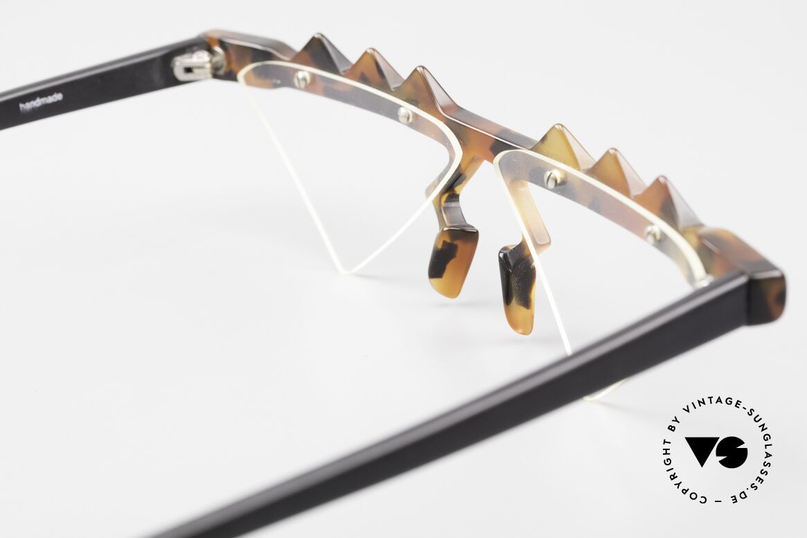 Design Maske Berlin Ethno 3 Verrückte Brille 90er Vintage, Größe: medium, Passend für Herren und Damen