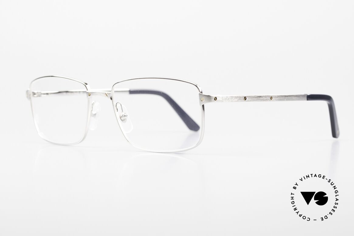 Cartier Core Range CT0204O Klassische Luxusbrille Herren, teures ORIGINAL in scheinbar zeitlosem Design, Passend für Herren