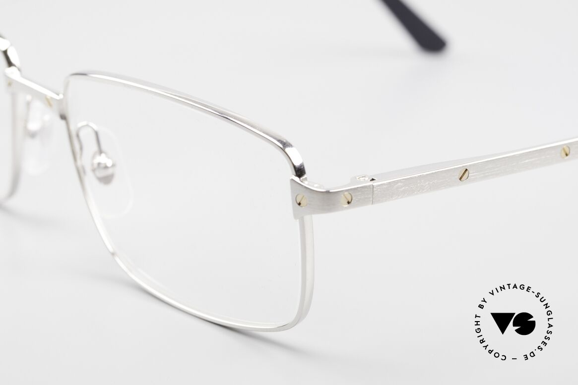 Cartier Core Range CT0204O Klassische Luxusbrille Herren, TOP-Qualität (mit flexiblen Federscharnieren), Passend für Herren