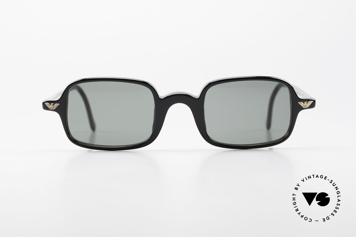 Giorgio Armani EA512 Sonnenbrille Damen Und Herren, eckige Damen- und Herren-Sonnenbrille; vintage, Passend für Herren und Damen