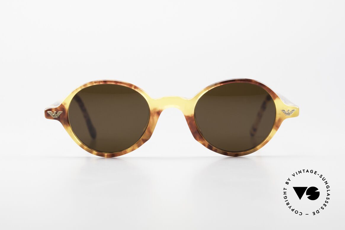 Giorgio Armani EA518 Extra Kleine Vintage Brille XS, extra kleine vintage Damen- & Herrensonnenbrille, Passend für Herren und Damen
