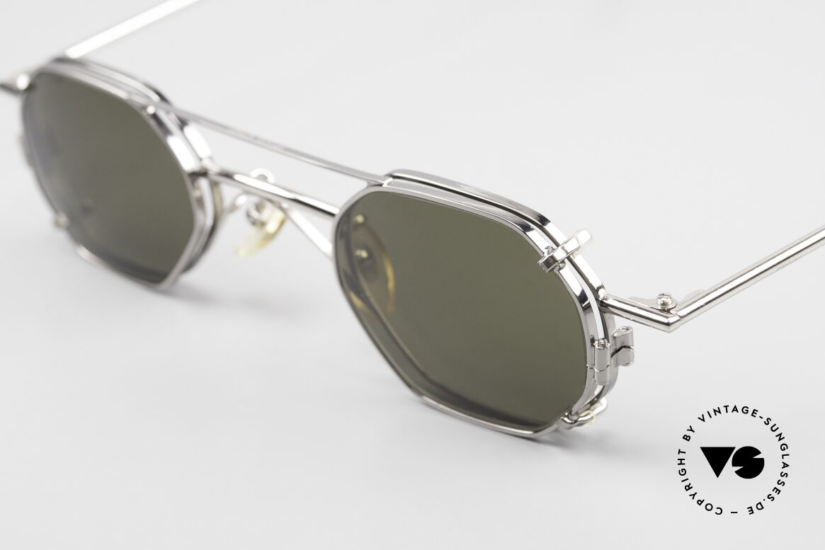 Christian Roth 2403 Optical Affairs Clip On Fassung, mit praktischem Sonnen-Clip für 100% UV Protection, Passend für Herren und Damen