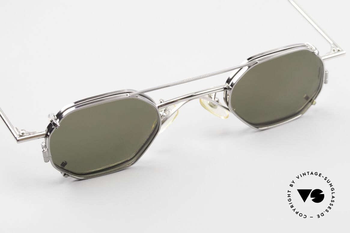 Christian Roth 2403 Optical Affairs Clip On Fassung, ungetragenes 90er Meisterstück für Design-Liebhaber, Passend für Herren und Damen