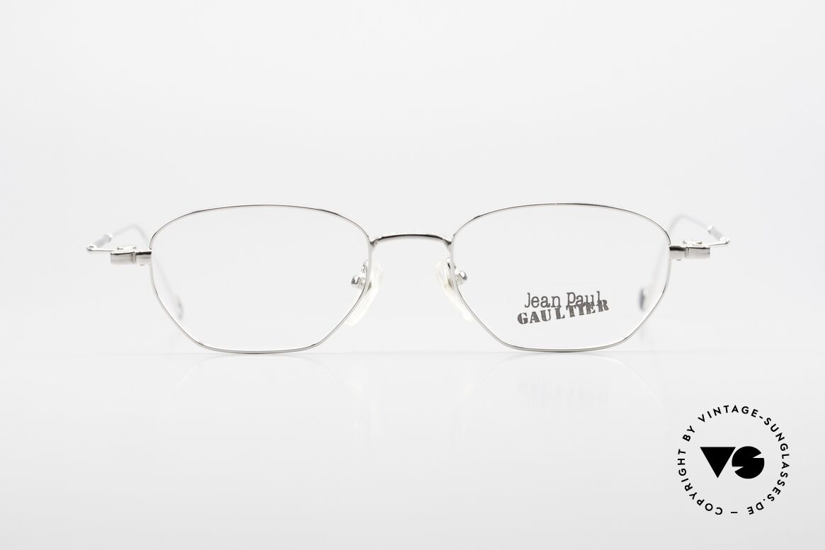 Jean Paul Gaultier 55-8107 Rare 90er Vintage Brille Clip On, Größe: extra large, Passend für Herren
