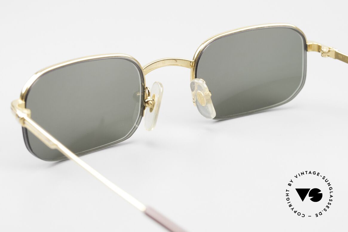 Cartier Broadway Halb Randlose Sonnenbrille, Größe: medium, Passend für Herren