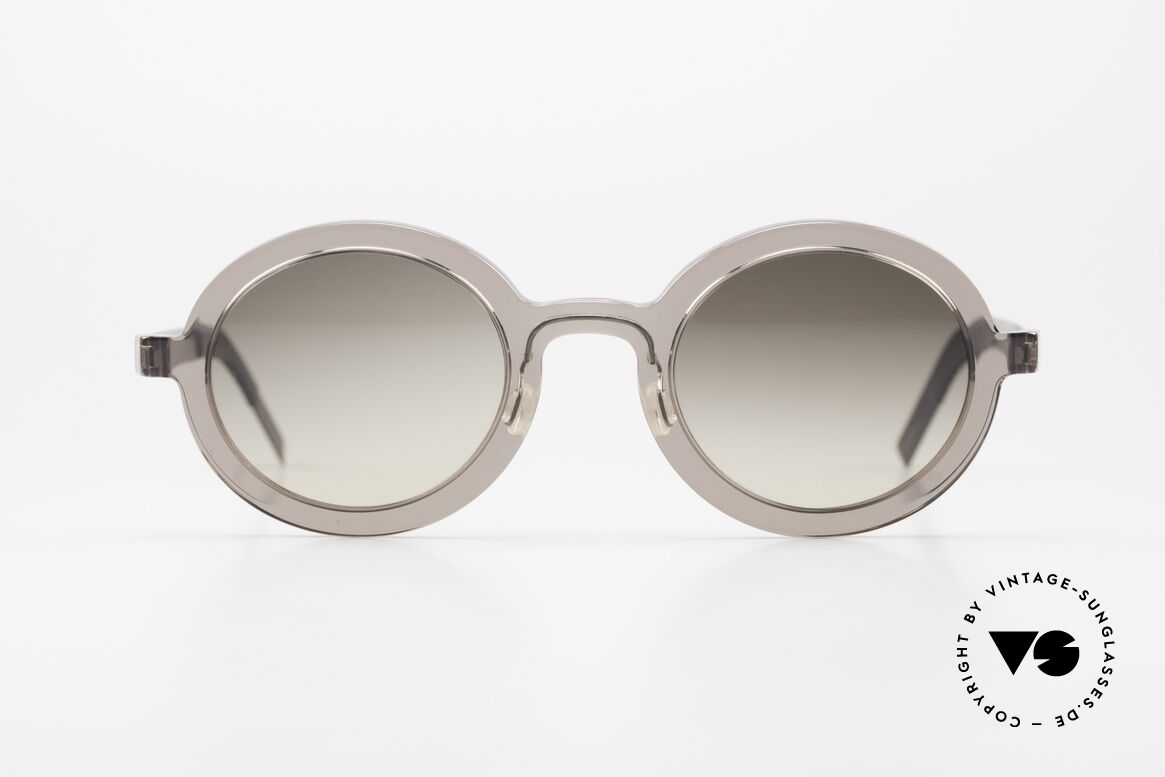 Lindberg 8570 Acetanium Oval Runde Sonnenbrille Unisex, LINDBERG Acetanium Sonnenbrille in Größe 46-23, 135, Passend für Herren und Damen