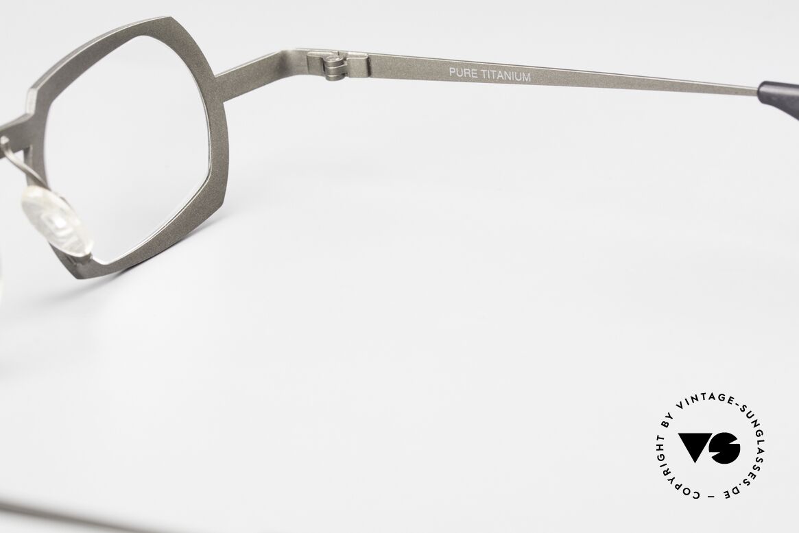 Theo Belgium Palm Beach Damen & Herren Titaniumbrille, Größe: medium, Passend für Herren und Damen