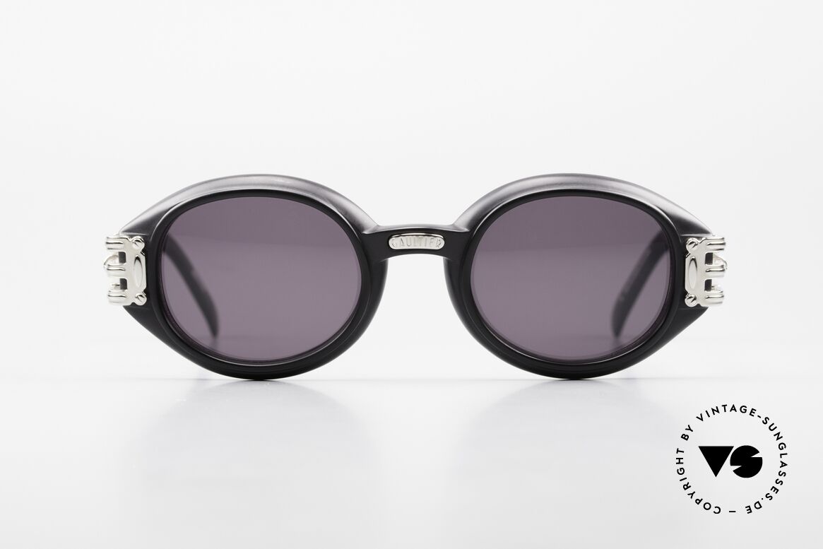 Jean Paul Gaultier 56-5203 Steampunk Sonnenbrille 90er, vintage 1990er Jean Paul Gaultier Kultsonnenbrille, Passend für Herren und Damen