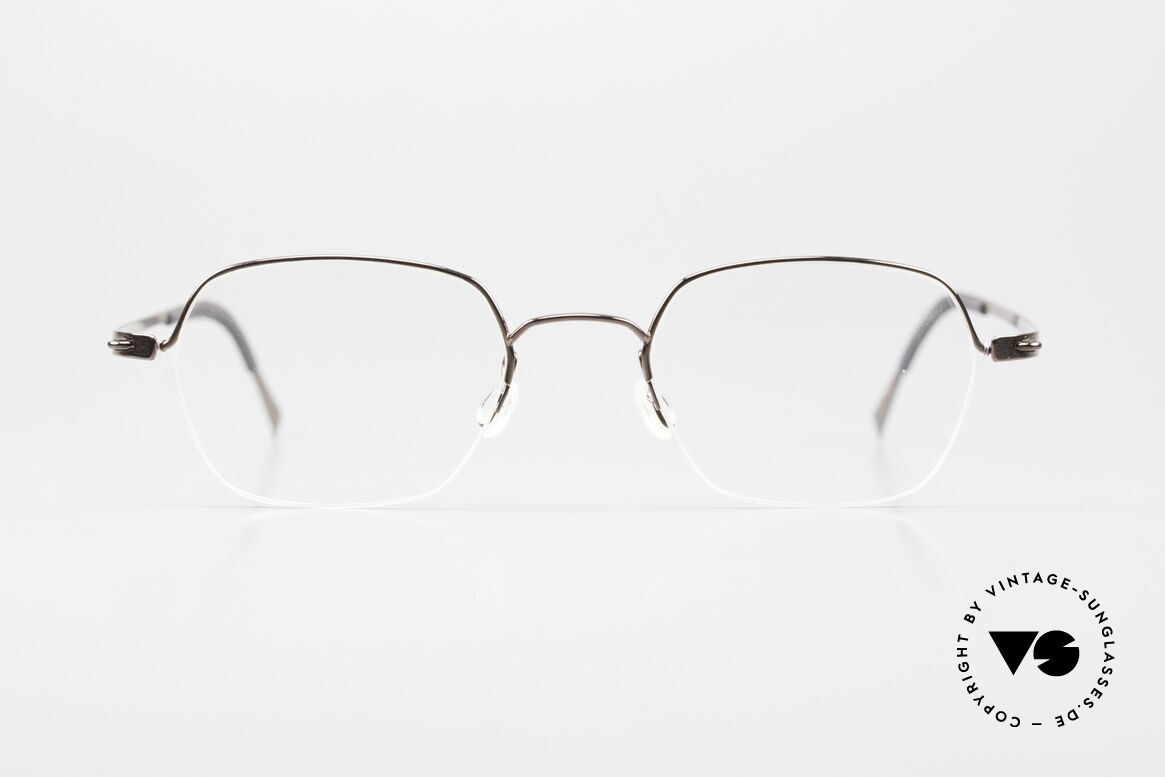 Lindberg 3043 Strip Titan Titanium Brille Damen Herren, LINDBERG Strip Titanium Fassung in Größe 43-18, 140, Passend für Herren und Damen