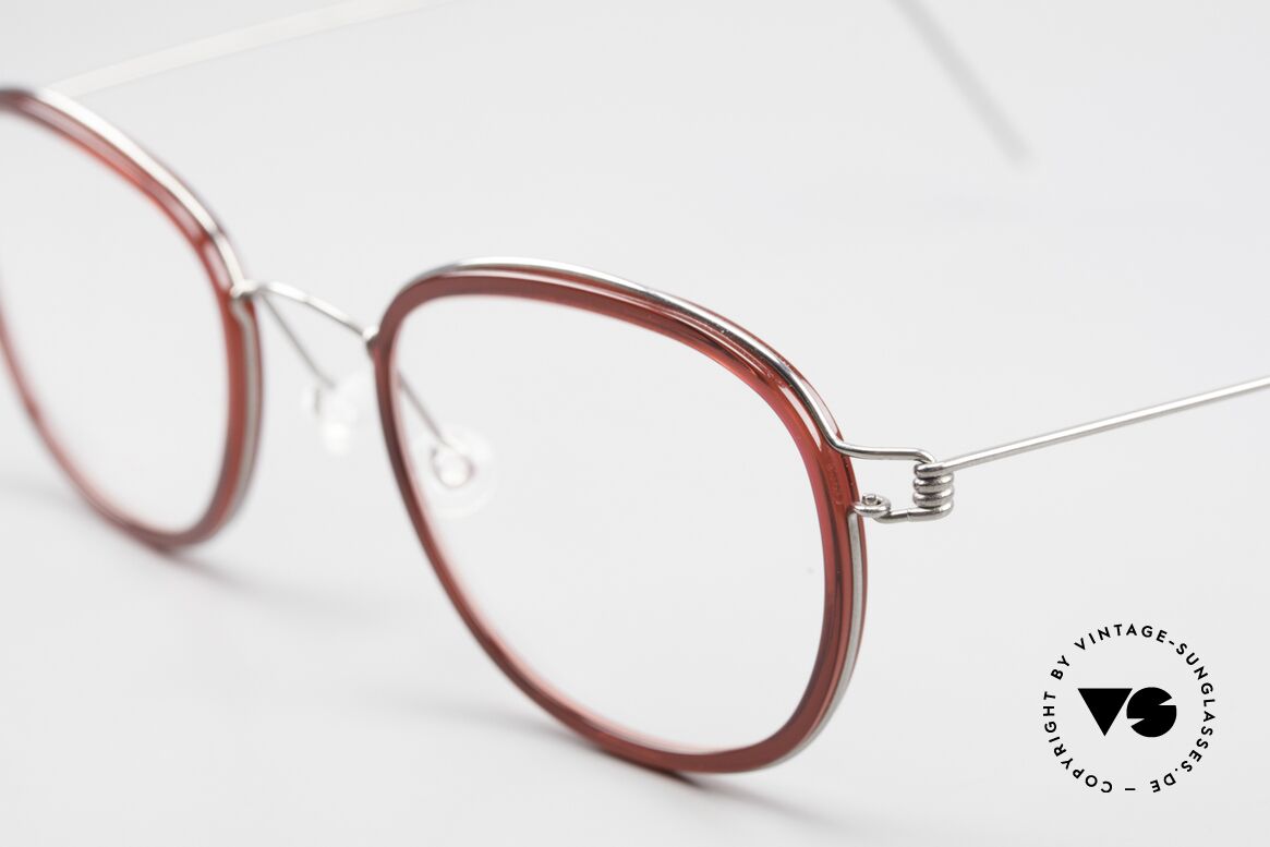 Lindberg Max Air Titan Rim Titan Brille Für Damen & Herren, eine echte Designerbrille; extrem hochwertig und zeitlos, Passend für Herren und Damen
