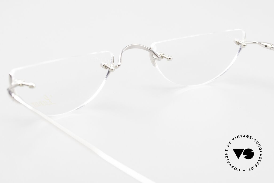 Lunor Hey 1 Classic Reading Randlose Vintage Lesebrille, Größe: small, Passend für Herren und Damen