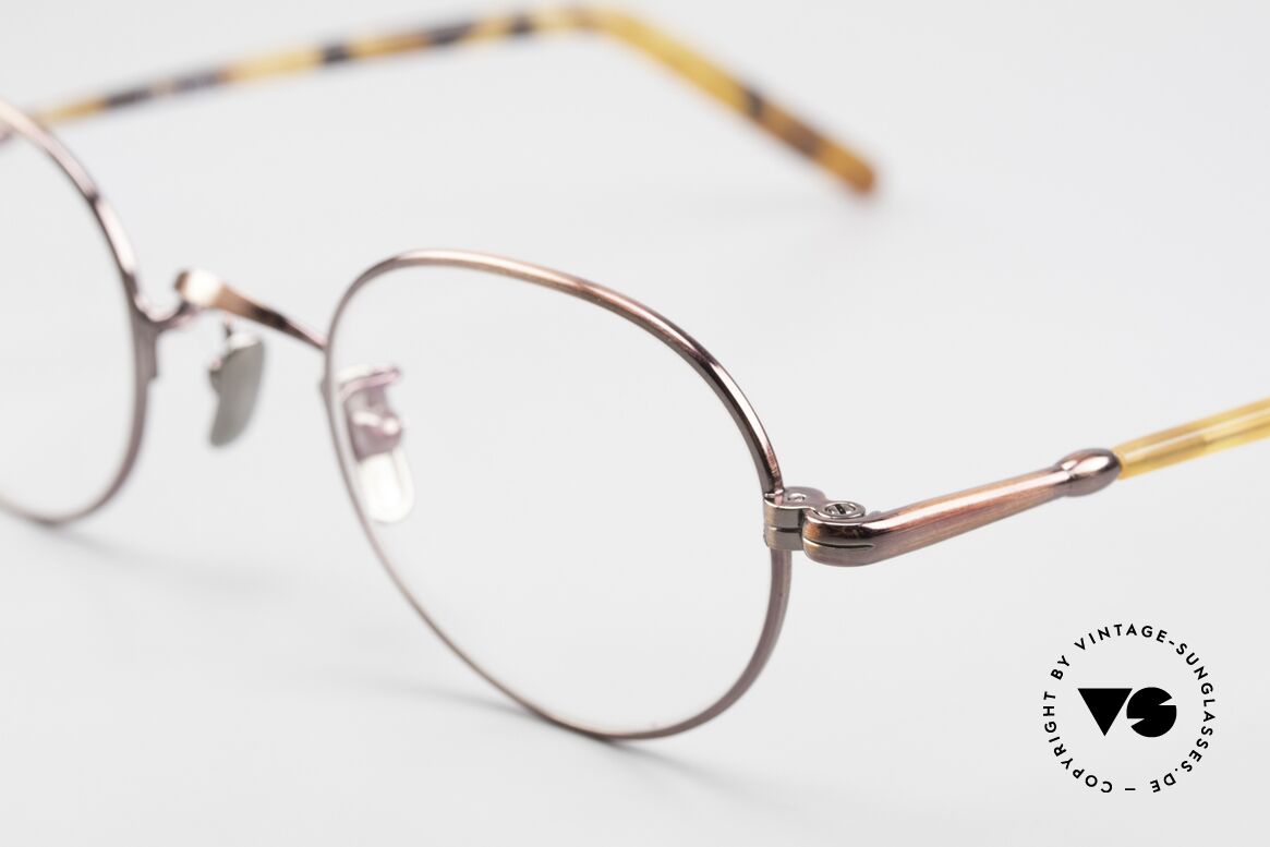 Lunor VA 108 Limited Edition Antik Bronze, Modell VA 108: Bügel aus einer Acetat-Metallkombi, Passend für Herren und Damen