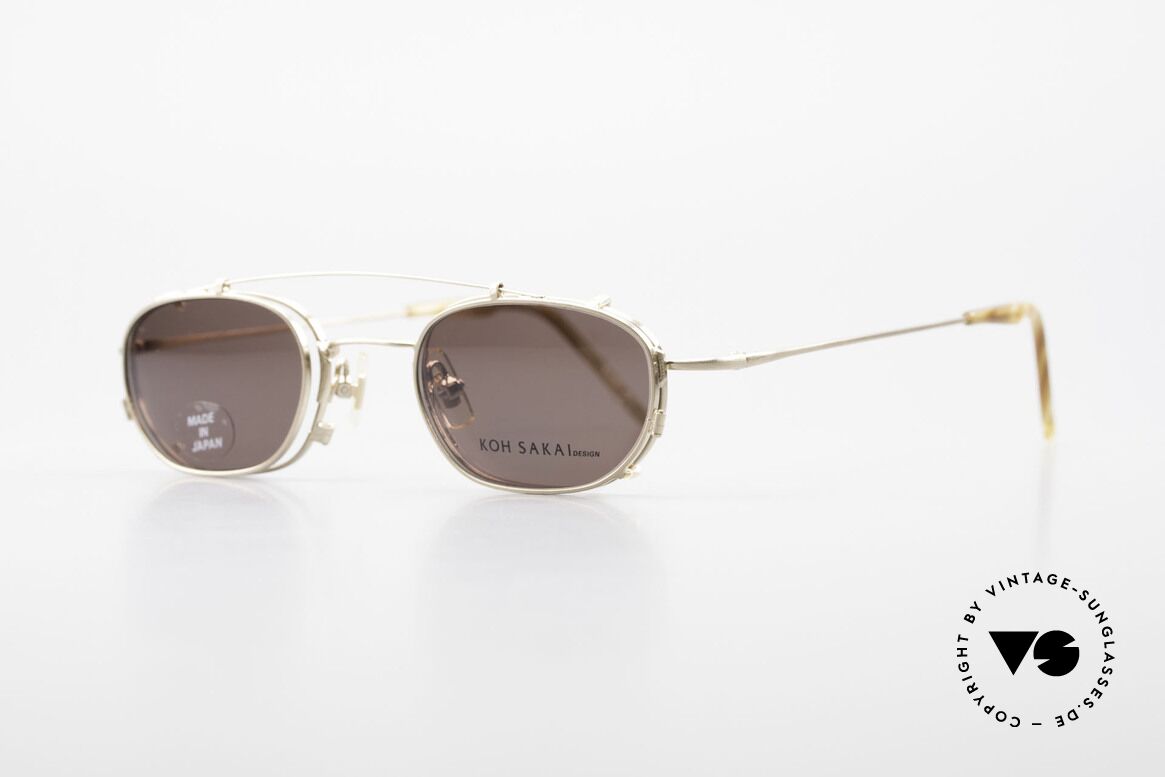 Koh Sakai KS9716 Damenbrille Oder Herrenbrille, 1997 in Los Angeles designed & in Sabae (JP) produziert, Passend für Herren und Damen