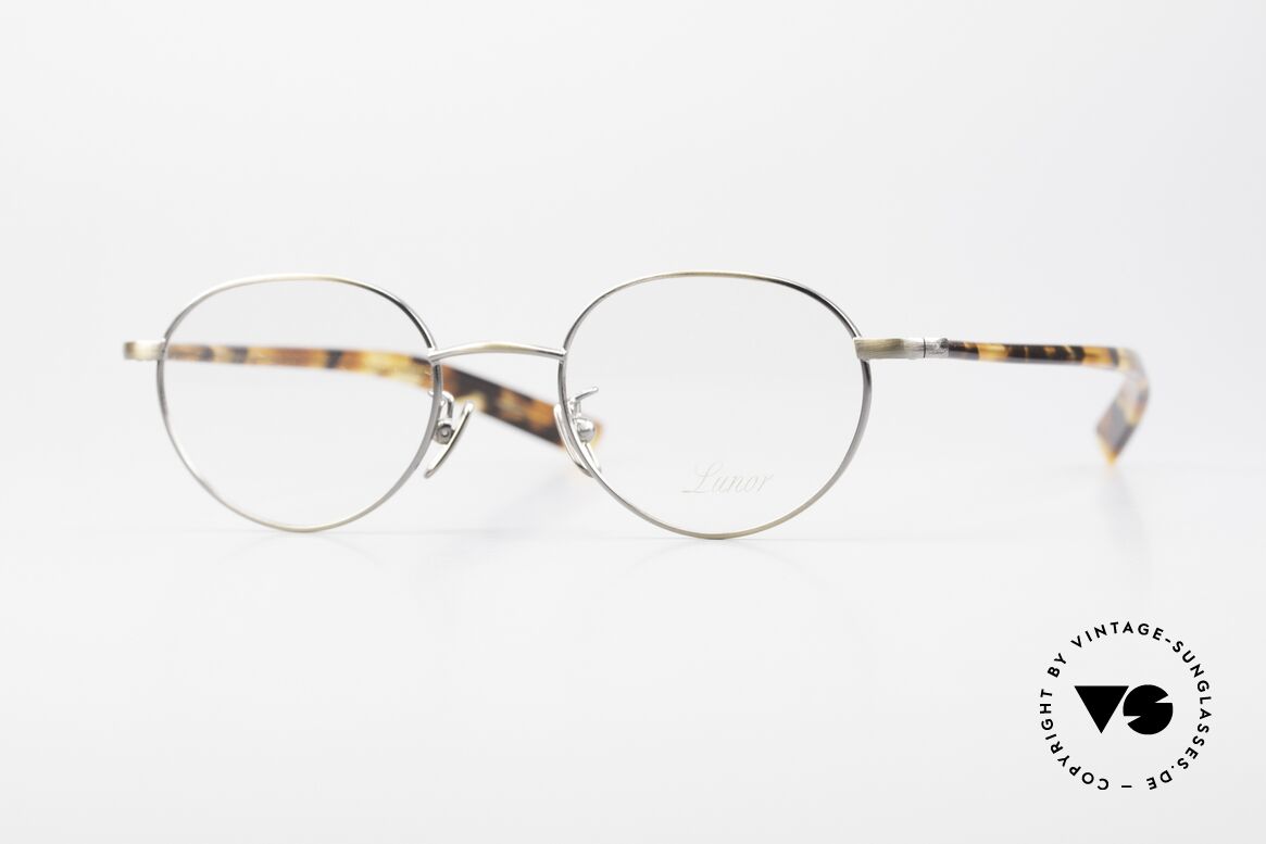 Lunor Club IV 521 AG Unisex Pantobrille Antik Gold, alte LUNOR Club IV 521 Brille in AG = ANTIK GOLD, Passend für Herren und Damen
