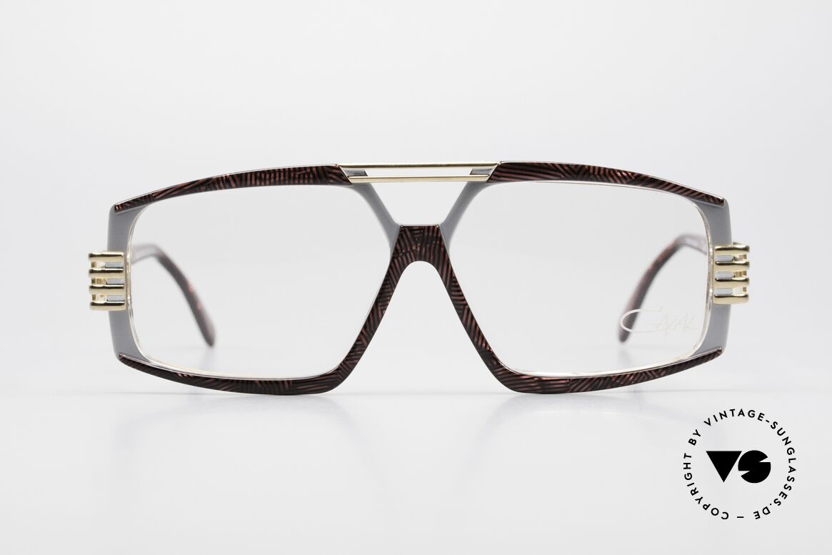 Cazal 325 Alte 80er Brille HipHop Style, alte West Germany Cazal Brillenfassung, Passend für Herren und Damen