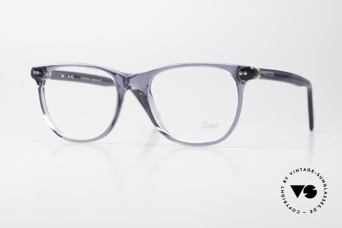 Lunor A10 350 Damenbrille Und Herrenbrille, zeitlose Unisex-Brille aus der Lunor A10 Kollektion, Passend für Herren und Damen