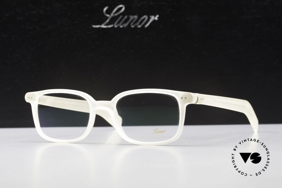 Lunor A6 245 Markante Designerbrille Azetat, markante Designerbrille aus der Lunor A6 Kollektion, Passend für Herren und Damen
