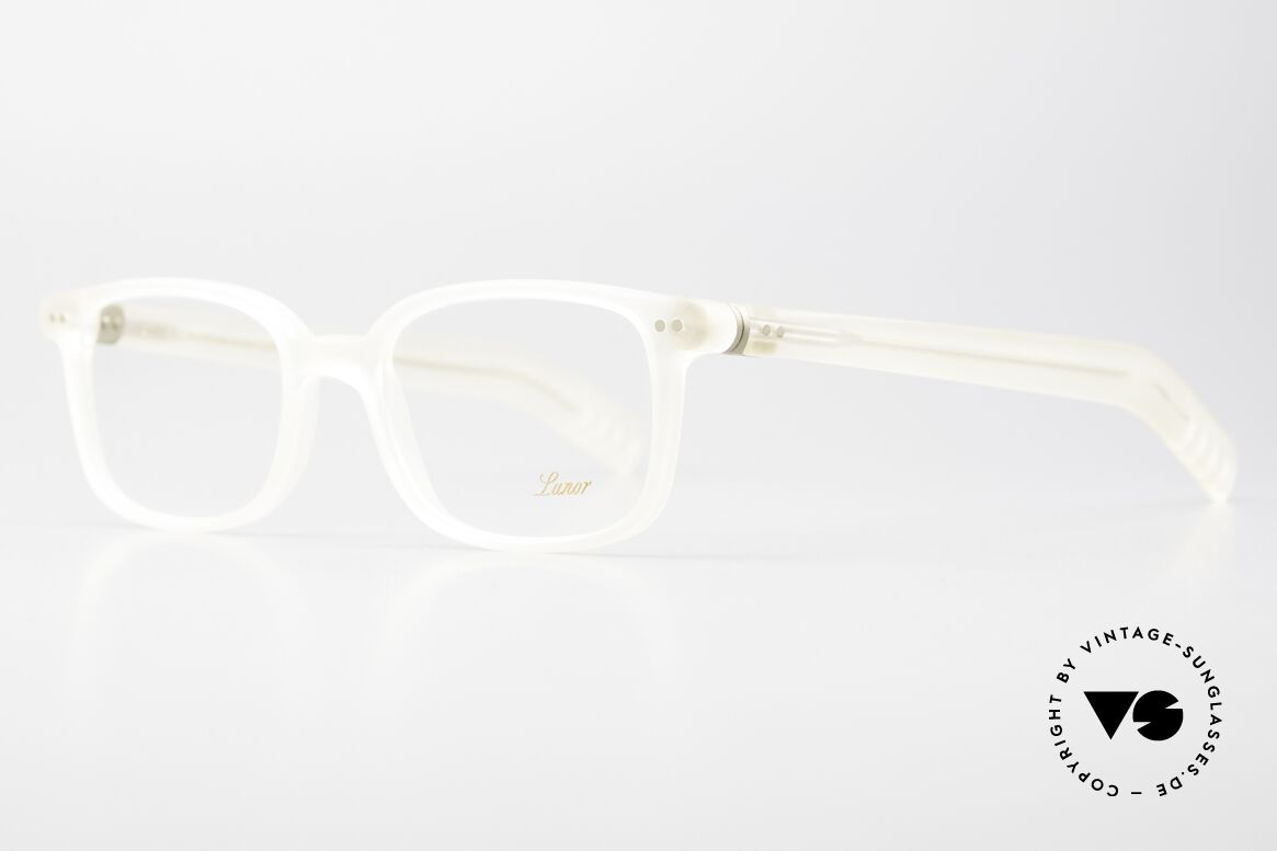 Lunor A6 245 Markante Designerbrille Azetat, Lunor Brille kommt mit einem neuen orig. Lunor-Etui, Passend für Herren und Damen