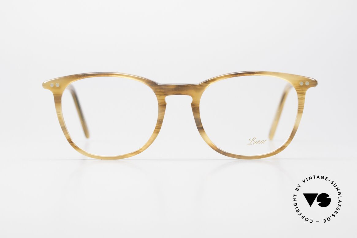 Lunor A5 234 A5 Damenbrille Und Herrenbrille, "A" steht für Azetat (mit präzisen Nietscharnieren), Passend für Herren und Damen