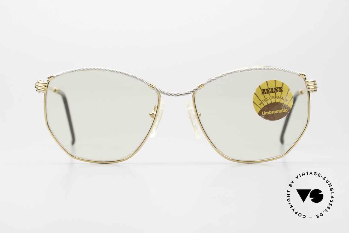 Fred Cythere Mit Zeiss Umbramatic Gläsern, vintage 1990er Fred Luxus-Sonnenbrille für Damen, Passend für Damen