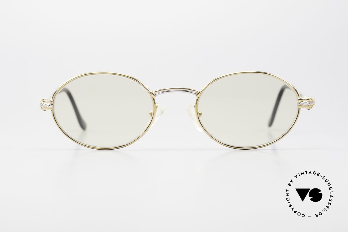 Fred Ketch Gläser Verdunkeln Automatisch, ovale Designerbrille von Fred, Paris aus den 1980ern, Passend für Herren und Damen