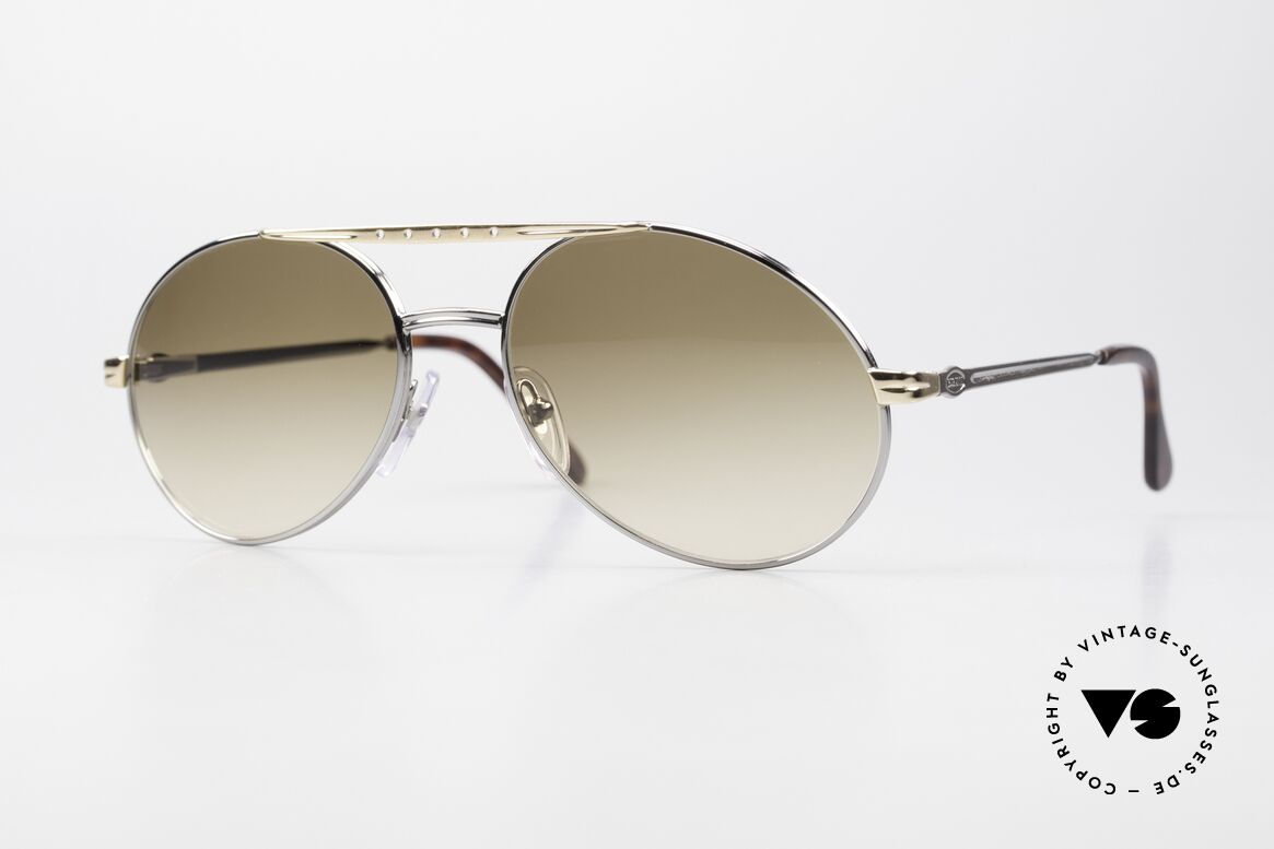 Bugatti 02926 Herren Sonnenbrille 80er Large, sehr elegante Bugatti Herren Designer-Sonnenbrille, Passend für Herren