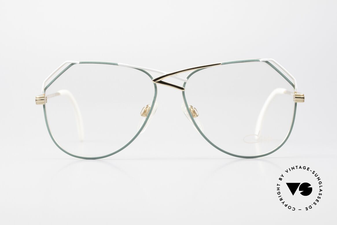 Cazal 229 West Germany Vintage Brille, kunstvoll verschlungener Steg (TOP-Qualität), Passend für Damen