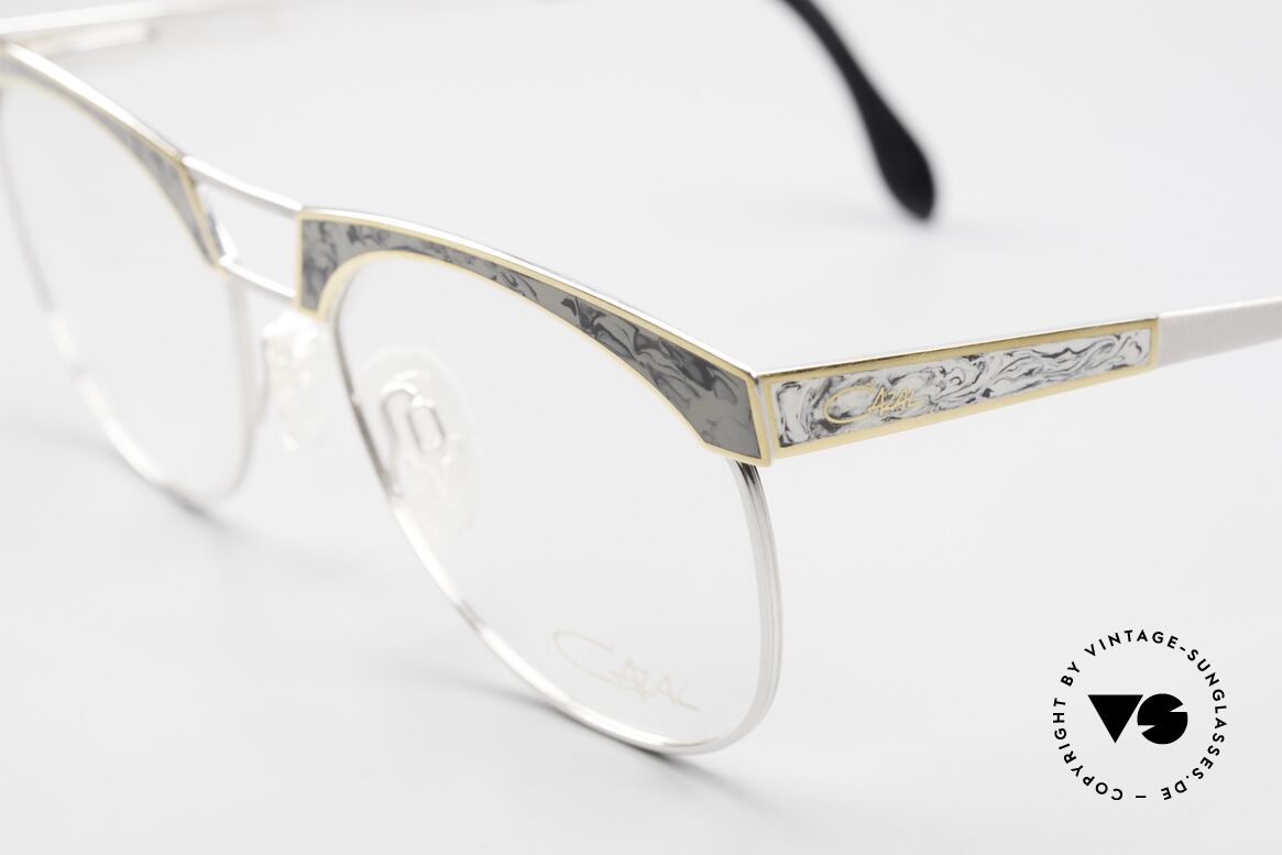 Cazal 741 Panto Brille Von Cari Zalloni, flexible Federscharniere für optimalen Tragekomfort, Passend für Herren
