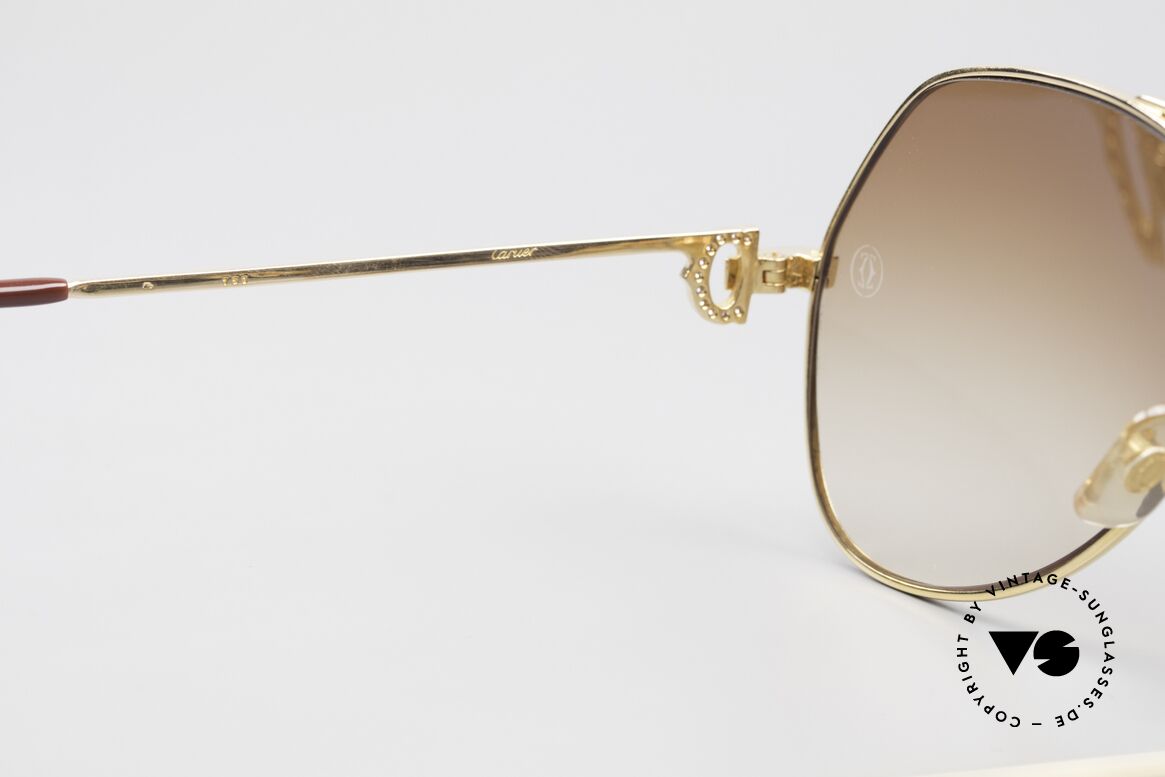 Cartier Grand Pavage Juwelen Sonnenbrille 18kt Gold, diese einmalige Luxusbrille steht NICHT ZUM VERKAUF!, Passend für Herren