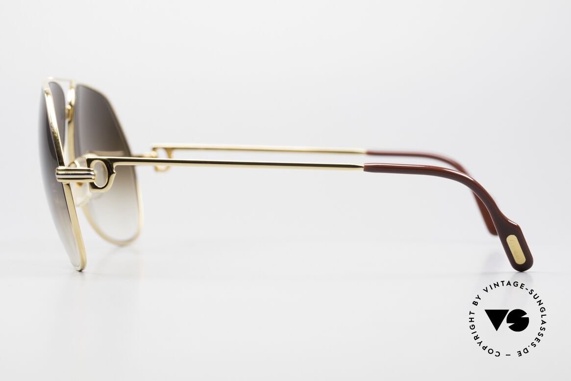Cartier Vendome LC - L Rare 80er Luxus Sonnenbrille, KEINE Retrobrille, sondern ein altes vintage ORIGINAL, Passend für Herren
