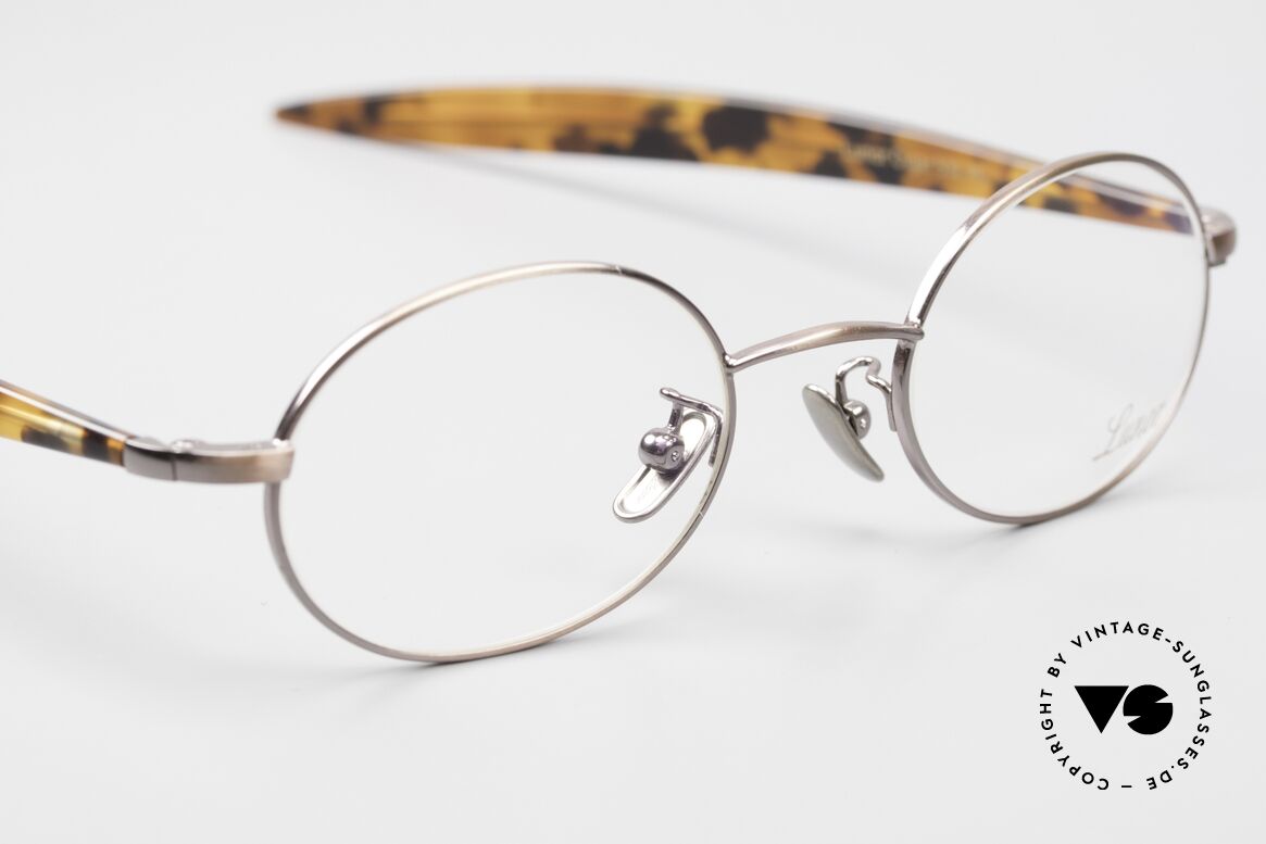 Lunor Cigar 532 AC Antik Kupfer Brille Oval Unisex, AC: antique copper; sehr edle Brille für Damen + Herren, Passend für Herren und Damen