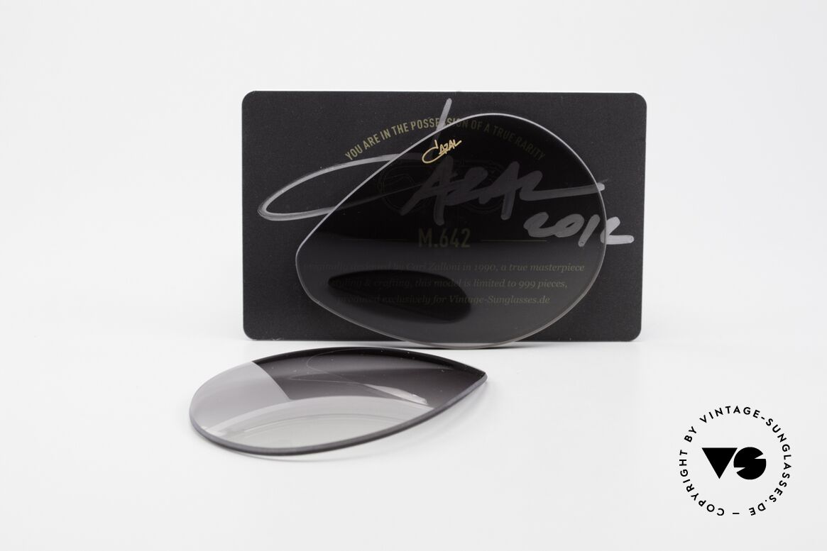 Cazal 642 Lens Sonnengläser Cari Autogramm, 62mm Größe = passend für die 2012er CAZAL 642, Passend für Herren