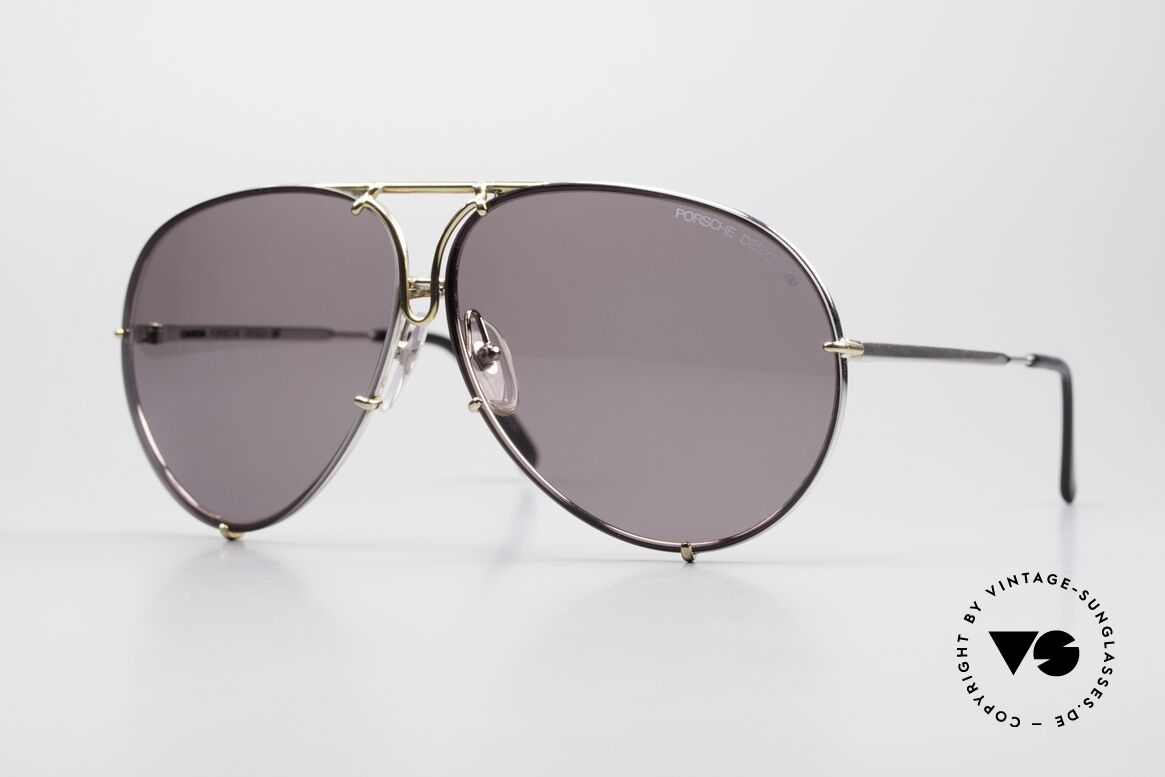Porsche 5621 1980er Sonnenbrille Bicolor, ungetragene 80er Rarität und KEINE RETRO-Brille!, Passend für Herren