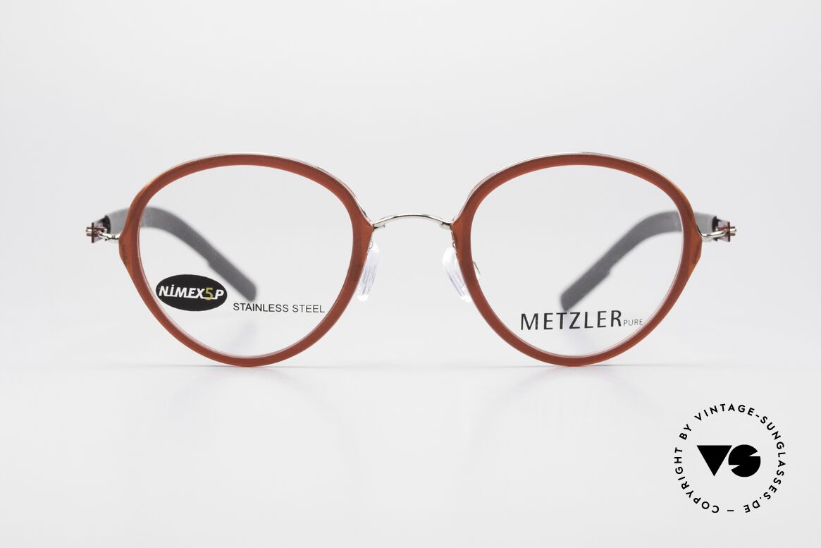 Metzler 5050 Pantobrille Flexibler Rahmen, Metzler Brille 5050, color B, Größe 46-20, 135, Passend für Herren und Damen