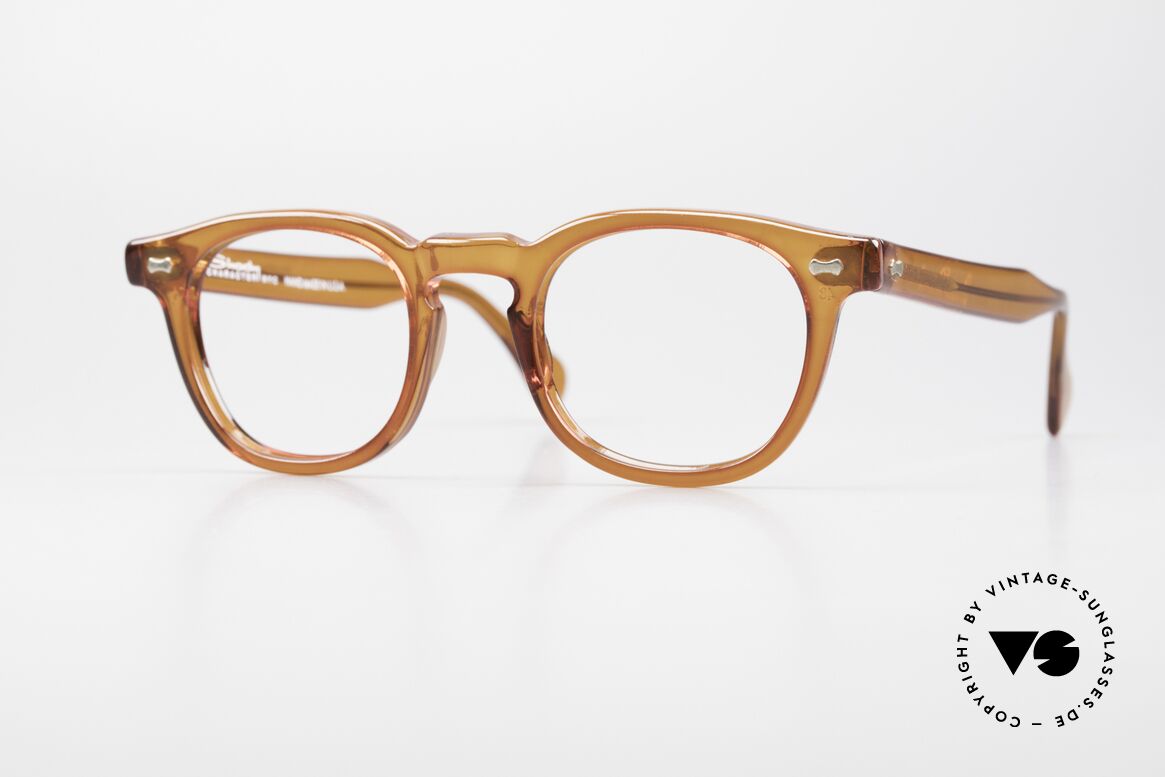 James Dean Eyewear Collection Shady Character NYC USA 80er, James Dean Shady Character NYC Brille aus den 80ern, Passend für Herren