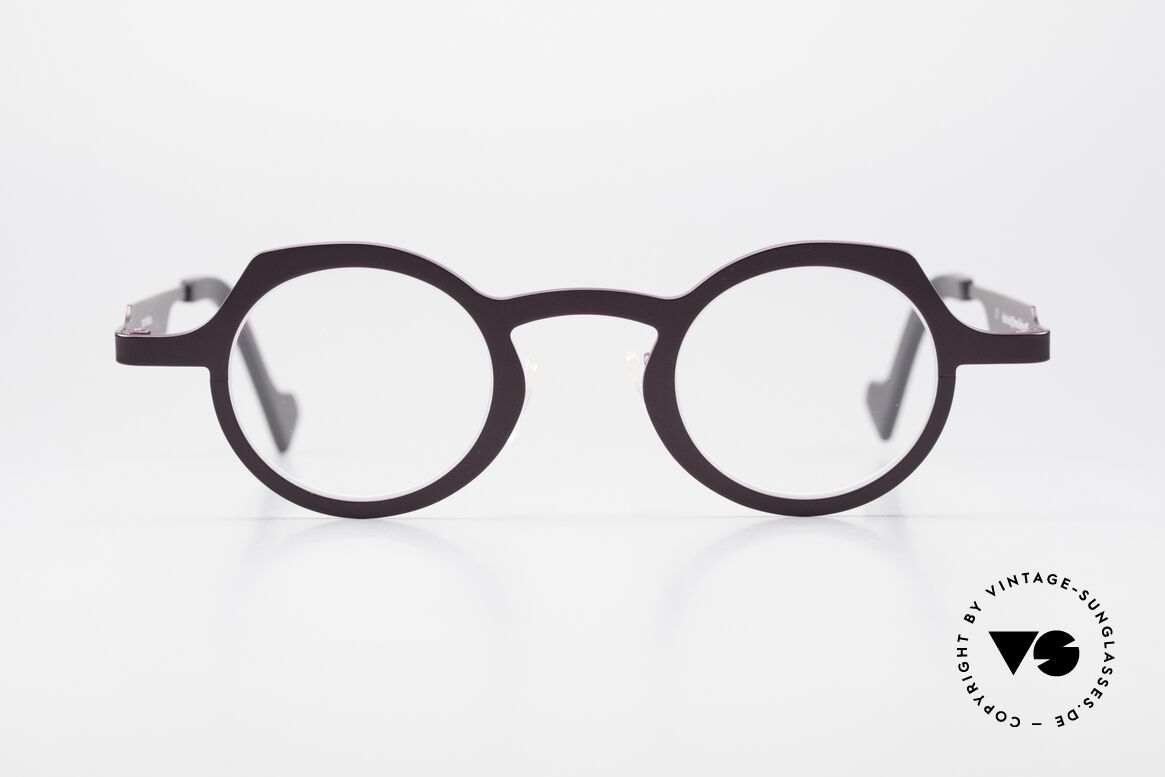 Theo Belgium Asia Runde Designerbrille Unisex, tolle runde Designerbrille von THEO Belgium, Passend für Herren und Damen
