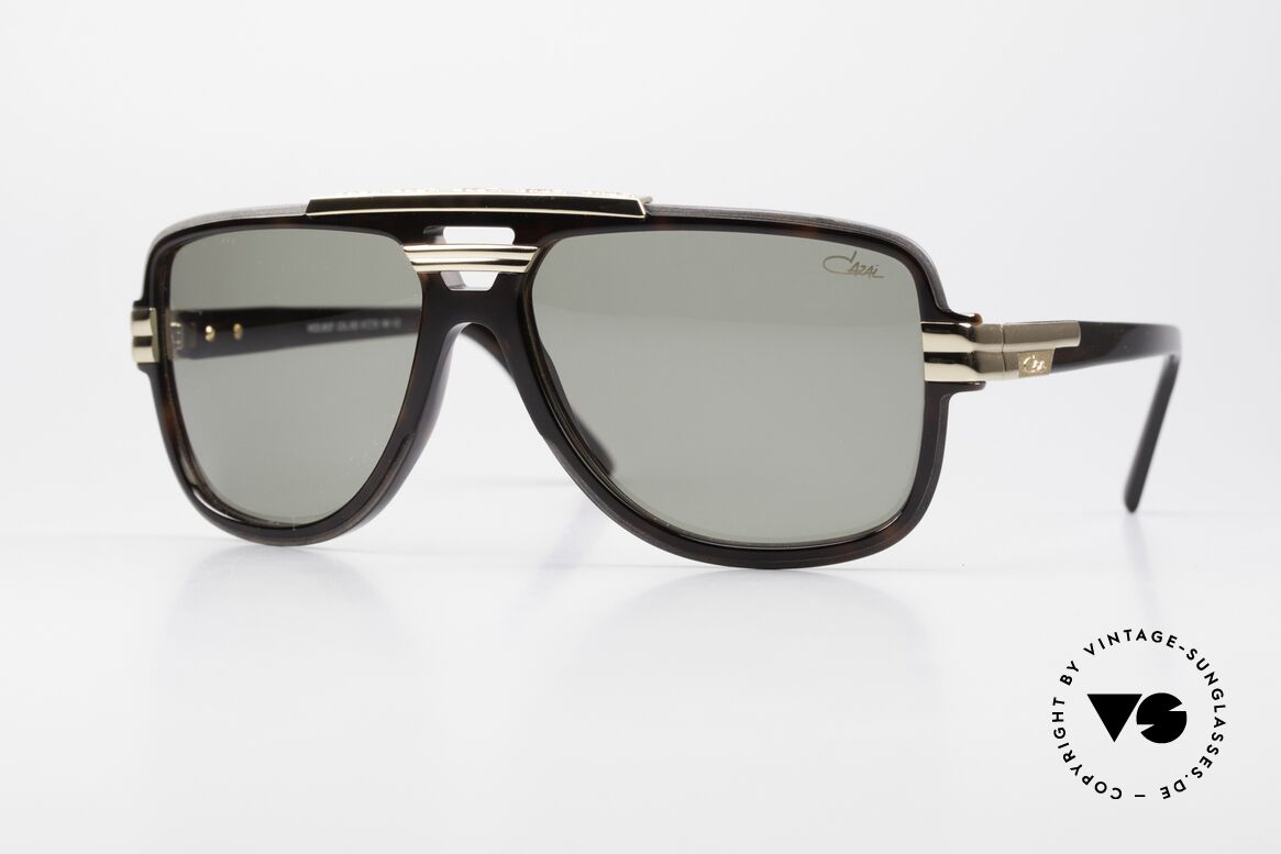 Cazal 8037 Designer Herren Sonnenbrille, Cazal Sonnenbrille, Modell 8037 Color 002 in Gr. 61/15, Passend für Herren