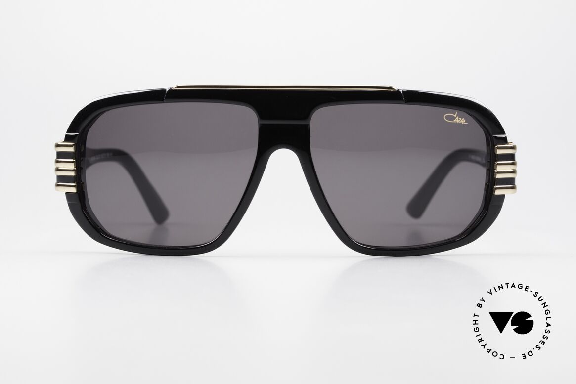 Cazal 882 Herren Sonnenbrille HipHop Stil, Cazal Sonnenbrille, Modell 882, Farbe 001 in Gr. 63/15, Passend für Herren
