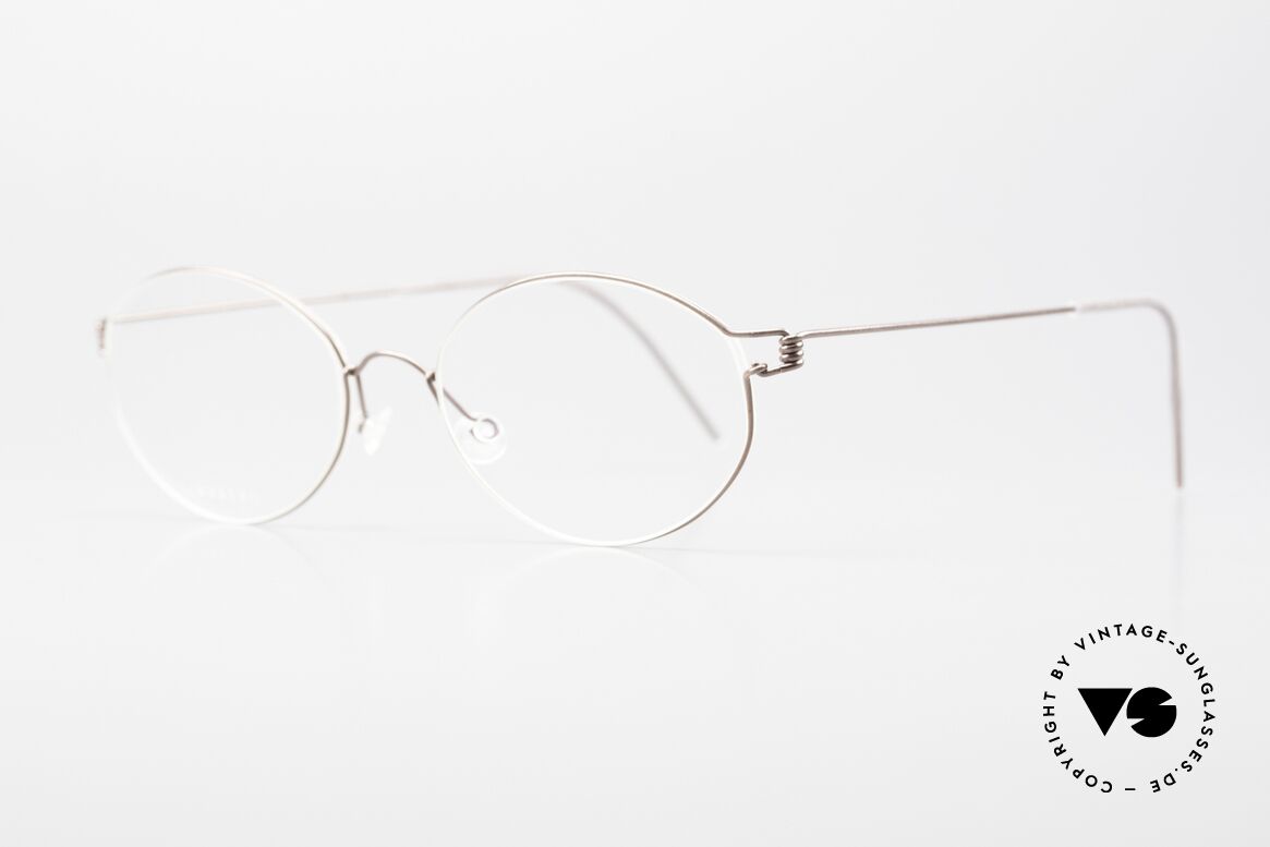 Lindberg Fila Air Titan Rim Ovale Titanium Brille Damen, einfach zeitlos, stilvoll & innovativ = Prädikat "vintage", Passend für Damen