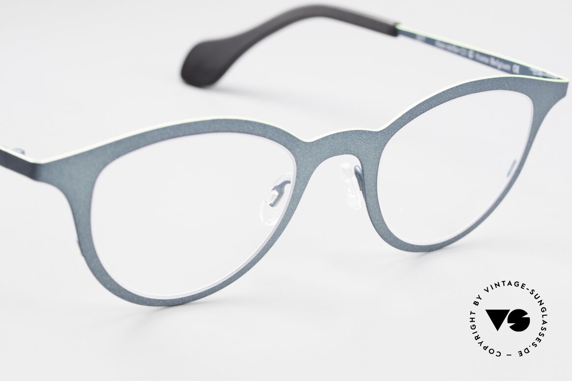 Theo Belgium Mille 21 Damenbrille L Designerbrille, die Vollrandfassung kann beliebig verglast werden, Passend für Damen