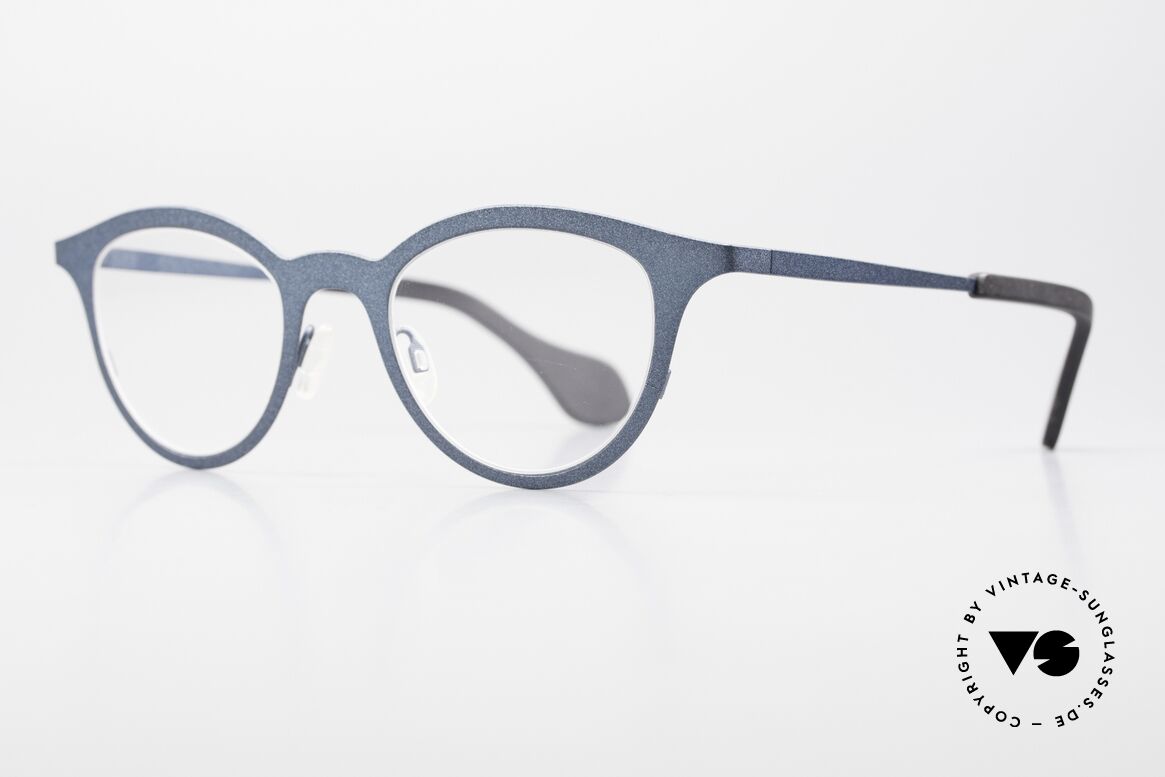 Theo Belgium Mille 21 Designer Damenbrille Rundlich, Avantgarde-Brille für Damen in Premium-Qualität, Passend für Damen