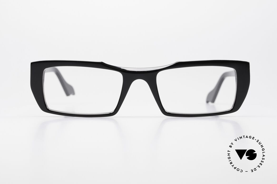 Theo Belgium Galbier Azetat Brille Damen & Herren, ein markant eckiges Modell für Damen und Herren, Passend für Herren und Damen